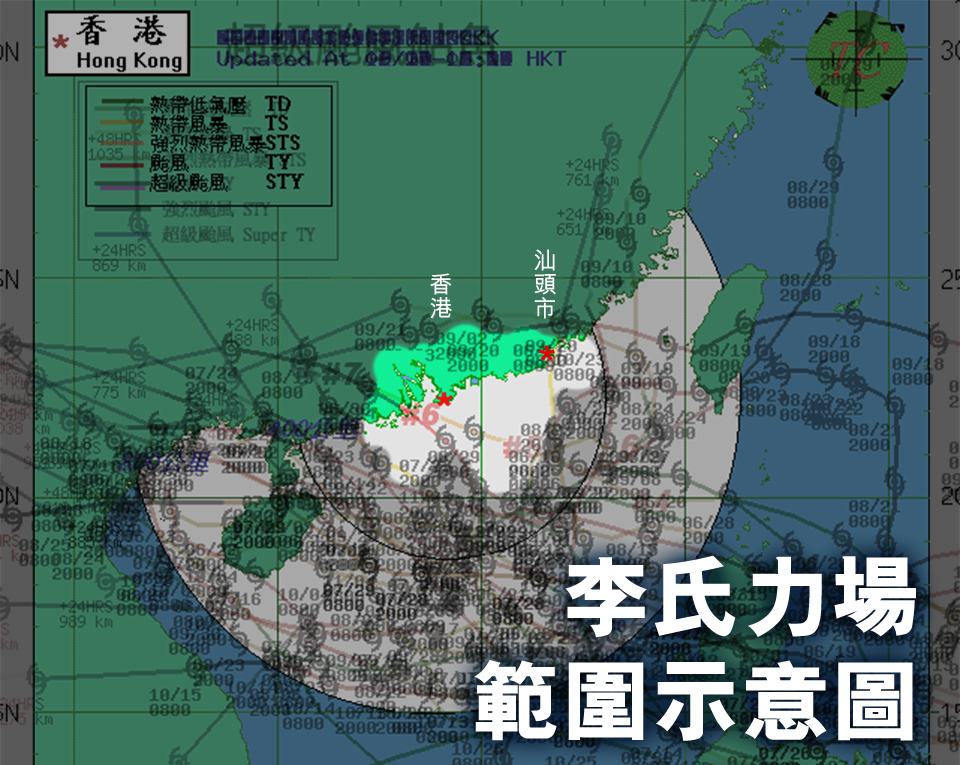 圖片來源：香港網絡大典／香港熱帶氣旋追擊站