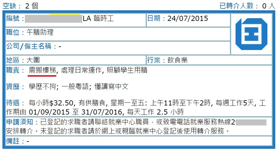 圖片來源：勞工處