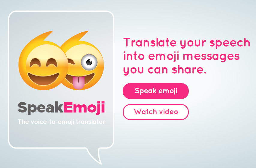 圖片來源：speak emoji